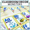 Classroom Decor Monsters Theme