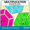 Multiplication puzzles for grades 2-4