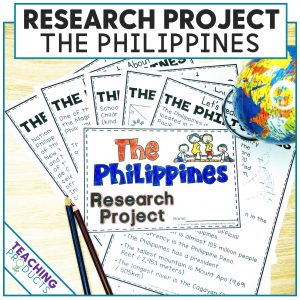 Social studies country research project the Philippines