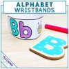 Alphabet wristbands for reinforcing letter recognition