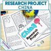 Social studies country research project China