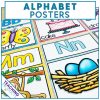 Classroom alphabet posters display for bulleting board