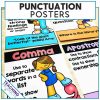 punctuation posters for classroom display