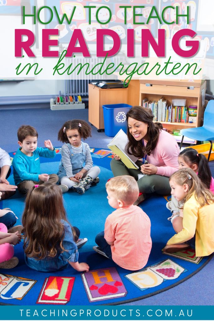 How to teach reading in kindergarten