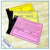 Spelling activity cards for any list of words