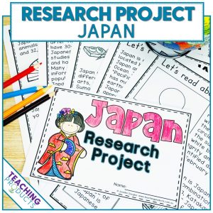Social studies country research project Japan