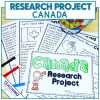 Social studies country research project Canada