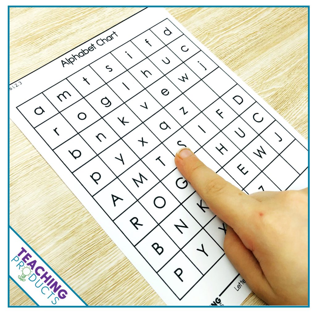 Letter and letter sound knowledge assessment